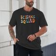 Science Squad Retro Groovy Back To School Matching Teaching Unisex T-Shirt