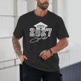 Senior Class Of 2027 Back To School Graduate Senior Year 27 Unisex T-Shirt Senior Class Of 2027 Back To School Graduate Senior Year 27 Unisex T-Shirt