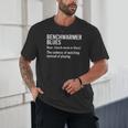 Sport Definition Baseball Soccer Benchwarmer Blues Unisex T-Shirt