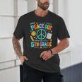 Women's Peace Out 5th Grade Retro Back To School Students Unisex T-Shirt Women's Peace Out 5th Grade Retro Back To School Students Unisex T-Shirt