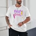 First Grade Diva Welcome Back To School 1st Grade Kids Performance Unisex T-Shirt First Grade Diva Welcome Back To School 1st Grade Kids Performance Unisex T-Shirt