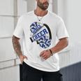 Rebels Cheer Back To School Cheerleading Spirit B Premium Tri-Blend Unisex T-Shirt