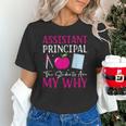 Assistant Principal The Students Are My Why Back To School Unisex T-Shirt Assistant Principal The Students Are My Why Back To School Unisex T-Shirt