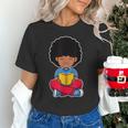 Back To School Afro African American Boy Student Unisex T-Shirt