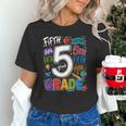 Back To School Fifth 5th Grade Classroom Typography Unisex T-Shirt Back To School Fifth 5th Grade Classroom Typography Unisex T-Shirt