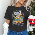 Back To School Koala School Bus 100 Days Of School Unisex T-Shirt