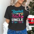 Baseball Or Bows Uncle Loves You Gender Reveal Unisex T-Shirt Baseball Or Bows Uncle Loves You Gender Reveal Unisex T-Shirt