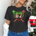 Baseball Ice Cream Drip Number 67 Player 6 7 Christmas Pjs Unisex T-Shirt Baseball Ice Cream Drip Number 67 Player 6 7 Christmas Pjs Unisex T-Shirt