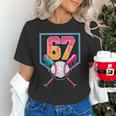Baseball Ice Cream Drip Number 67 Player 67th Birthday Men Unisex T-Shirt Baseball Ice Cream Drip Number 67 Player 67th Birthday Men Unisex T-Shirt