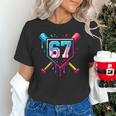 Baseball Ice Cream Drip Number 67 Player 67th Birthday 67 Unisex T-Shirt Baseball Ice Cream Drip Number 67 Player 67th Birthday 67 Unisex T-Shirt