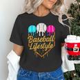 Baseball Lifestyle Baseball Drip Icecream Unisex T-Shirt Baseball Lifestyle Baseball Drip Icecream Unisex T-Shirt