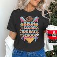 Bruh I Scored 100 Days Of School Baseball Ice Cream Drip Tee Unisex T-Shirt Bruh I Scored 100 Days Of School Baseball Ice Cream Drip Tee Unisex T-Shirt