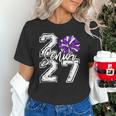 Class Of 2027 Cheer Purple Senior 2027 Back To School Unisex T-Shirt Class Of 2027 Cheer Purple Senior 2027 Back To School Unisex T-Shirt