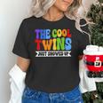 Cool Twins Just Showed Up Kid Boy Teen Twin Back To School Unisex T-Shirt Cool Twins Just Showed Up Kid Boy Teen Twin Back To School Unisex T-Shirt