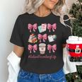 Cute Coquette Bows School Secretary Life Back To School Unisex T-Shirt