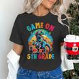 Dinosaur Video Games Back To School 5th Grade Boys Gamer Unisex T-Shirt Dinosaur Video Games Back To School 5th Grade Boys Gamer Unisex T-Shirt