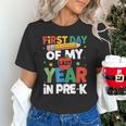 First Day Of My Last Year In Pre-k Back To School Unisex T-Shirt First Day Of My Last Year In Pre-k Back To School Unisex T-Shirt
