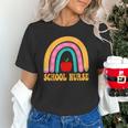 First Day Of School Nurse Back To School Rainbow Pencil Unisex T-Shirt