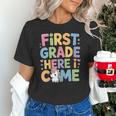 First Grade Here I Come Unicorn Back To School Unisex T-Shirt First Grade Here I Come Unicorn Back To School Unisex T-Shirt