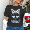 Fourth Grade Little Miss Back To School 4th Grade Little Unisex T-Shirt