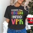 Goodbye Summer Hello VPK First Day Of VPK Back To School Unisex T-Shirt Goodbye Summer Hello VPK First Day Of VPK Back To School Unisex T-Shirt