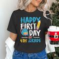 Happy First Day Of 4th Grade Student Back To School Unisex T-Shirt