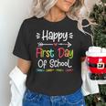 Happy First Day Of School Back To School Kids Students Unisex T-Shirt Happy First Day Of School Back To School Kids Students Unisex T-Shirt