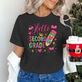Hello Second Grade Colorful Pencil Tie Dye Back To School Unisex T-Shirt Hello Second Grade Colorful Pencil Tie Dye Back To School Unisex T-Shirt