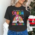 I'm Ready To Crush Fourth Grade Unicorn Back To School Girls Unisex T-Shirt I'm Ready To Crush Fourth Grade Unicorn Back To School Girls Unisex T-Shirt