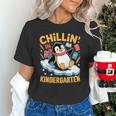 Kids Chillin In Kindergarten Penguin Student Back To School Boys Unisex T-Shirt Kids Chillin In Kindergarten Penguin Student Back To School Boys Unisex T-Shirt