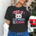 Kitten Back To School Girls Preschool Cat Lover Unisex T-Shirt Kitten Back To School Girls Preschool Cat Lover Unisex T-Shirt