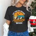 Let The 8th Grade Adventure Begin Back To School Unisex T-Shirt
