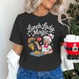 Lunch Lady Magic Cafeteria Worker Back To School Women Girls Unisex T-Shirt