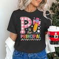 P Is For Principal Back To School Pencil Bow Principal Women Unisex T-Shirt P Is For Principal Back To School Pencil Bow Principal Women Unisex T-Shirt