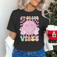 Pink 4th Grade Vibes Smile Face Back To School Fourth Grade Unisex T-Shirt Pink 4th Grade Vibes Smile Face Back To School Fourth Grade Unisex T-Shirt