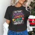 Proud Cafeteria Noun Definition Lunch Lady Back To School Unisex T-Shirt Proud Cafeteria Noun Definition Lunch Lady Back To School Unisex T-Shirt