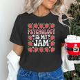 Psychology Is My Jam School Psychologist Back To School Unisex T-Shirt Psychology Is My Jam School Psychologist Back To School Unisex T-Shirt