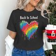 Rainbow Pencil Heart Back To School Creative Unisex T-Shirt Rainbow Pencil Heart Back To School Creative Unisex T-Shirt