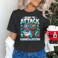 Ready To Attack Kindergarten Pirate Shark Back To School Unisex T-Shirt Ready To Attack Kindergarten Pirate Shark Back To School Unisex T-Shirt
