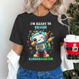 Ready To Crush Kindergarten Cute Robot Back To School Unisex T-Shirt Ready To Crush Kindergarten Cute Robot Back To School Unisex T-Shirt