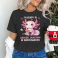 Ready To Kindergarten Axolotl Questions Back To School Girls Unisex T-Shirt Ready To Kindergarten Axolotl Questions Back To School Girls Unisex T-Shirt