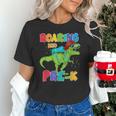 Roaring Into Pre-K Preschool Dinosaur Back To School Unisex T-Shirt Roaring Into Pre-K Preschool Dinosaur Back To School Unisex T-Shirt