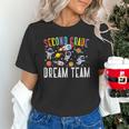 Second Grade Dream Team Astronaut 2nd Grade Back To School Unisex T-Shirt Second Grade Dream Team Astronaut 2nd Grade Back To School Unisex T-Shirt