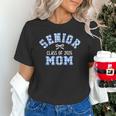 Senior 2025 Class Of 2025 Senior Mom Bow Back To School Unisex T-Shirt Senior 2025 Class Of 2025 Senior Mom Bow Back To School Unisex T-Shirt