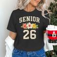 Senior Class Of 2026 Hibiscus Floral Girls Back To School Unisex T-Shirt Senior Class Of 2026 Hibiscus Floral Girls Back To School Unisex T-Shirt