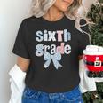 Sixth Grade Coquette Bow Pencil First Day Back To School Unisex T-Shirt Sixth Grade Coquette Bow Pencil First Day Back To School Unisex T-Shirt