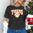 Tigers School Spirit Mascot Back To School Orange Unisex T-Shirt Tigers School Spirit Mascot Back To School Orange Unisex T-Shirt