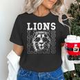 Vintage Lions School Spirit Fan Team Back To School Unisex T-Shirt