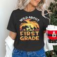 Wild About First Grade Zoo Animals Back To School Safari Unisex T-Shirt Wild About First Grade Zoo Animals Back To School Safari Unisex T-Shirt