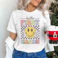 1st Grade Team Back To School Hello First Grade Smile Face Unisex T-Shirt 1st Grade Team Back To School Hello First Grade Smile Face Unisex T-Shirt